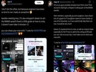 F1 fan's posts on X (Image via X/@leclercsletters and @SCUDERIAFEMBOY)